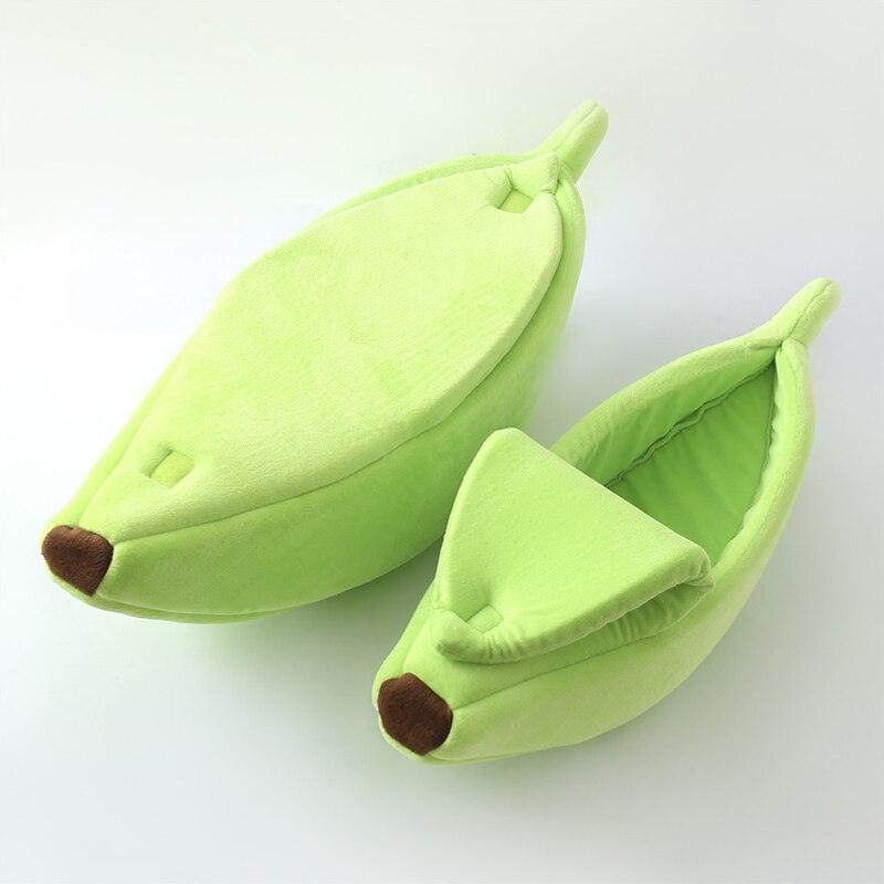 Banano formos gyvūnų guolis - patogu ir miela