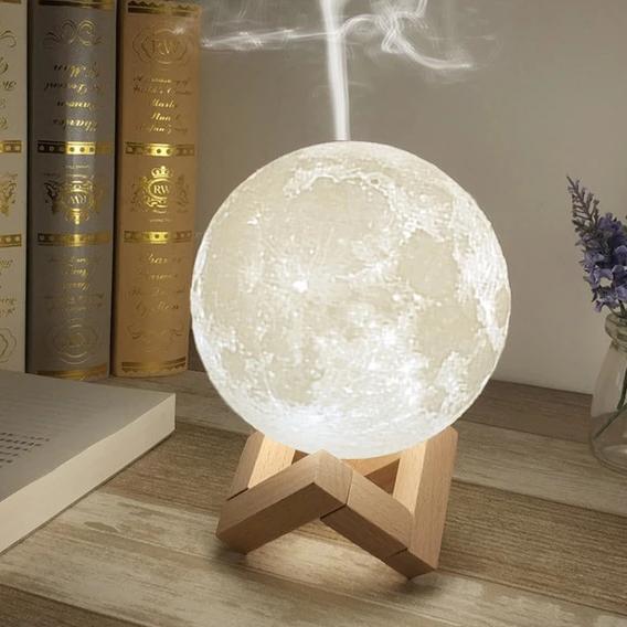 3D mėnulio formos oro drėkintuvas - difuzorius - mėgaukites gaiviu oru