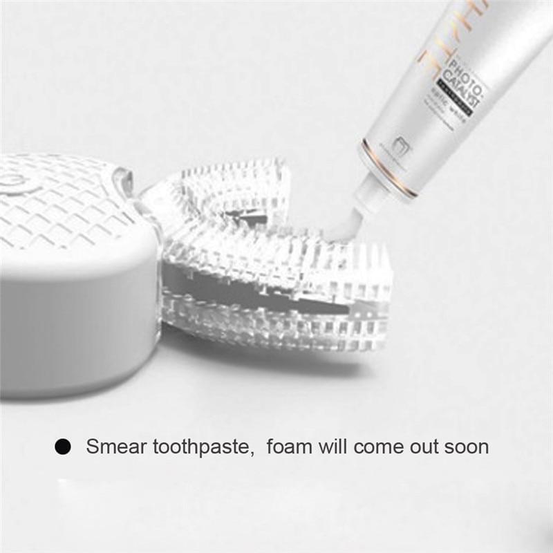 Automatinis, 360 laipsnių ultragarsinis, balinantis, elektrinis dantų šepetėlis – švaru vos per 40 sekundžių!