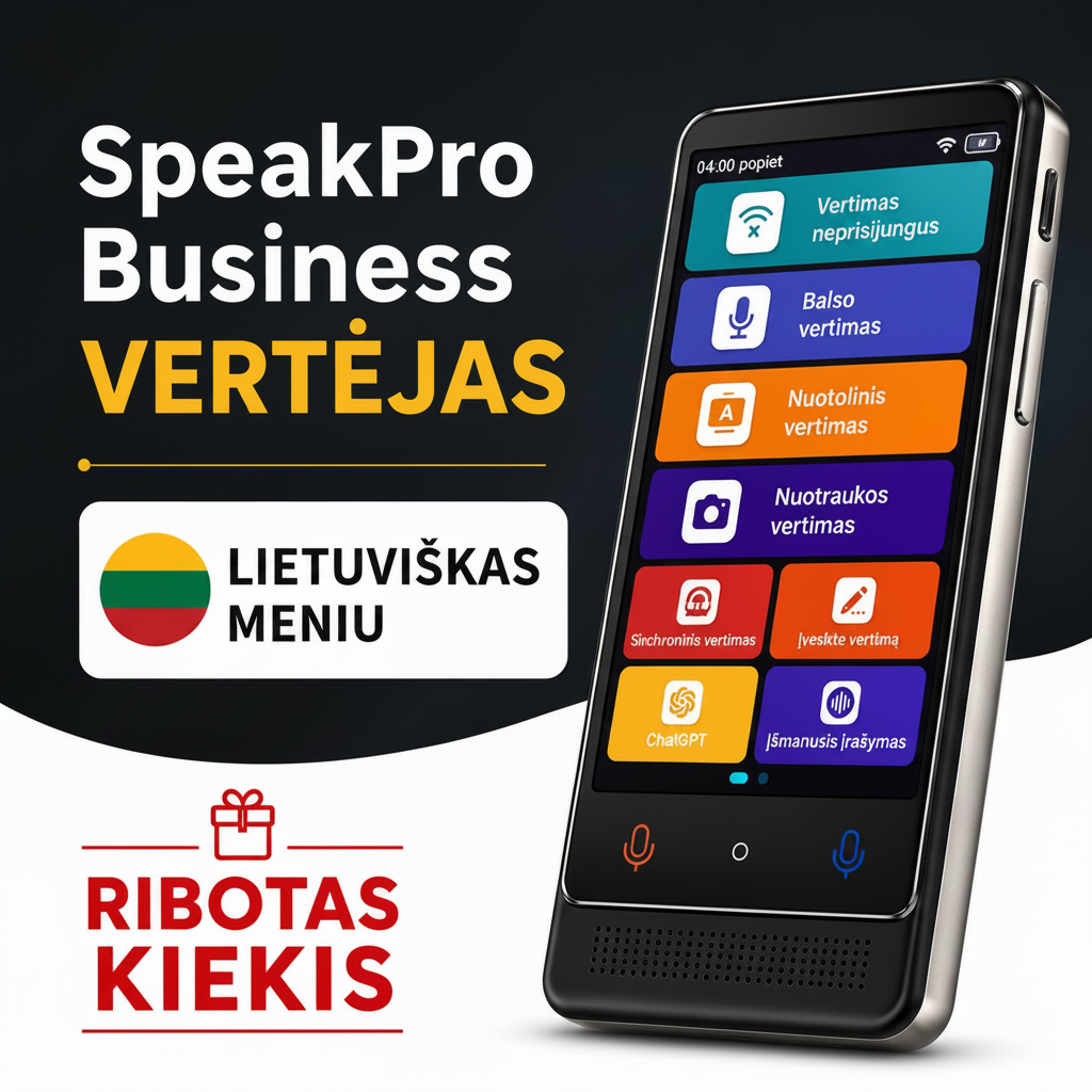 Balso vertejas su lietuviśku meniu