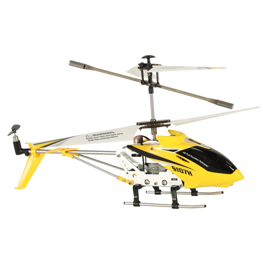 SYMA S107H RC sraigtasparnis 2.4GHz RTF geltonos spalvos