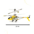 SYMA S107H RC sraigtasparnis 2.4GHz RTF geltonos spalvos