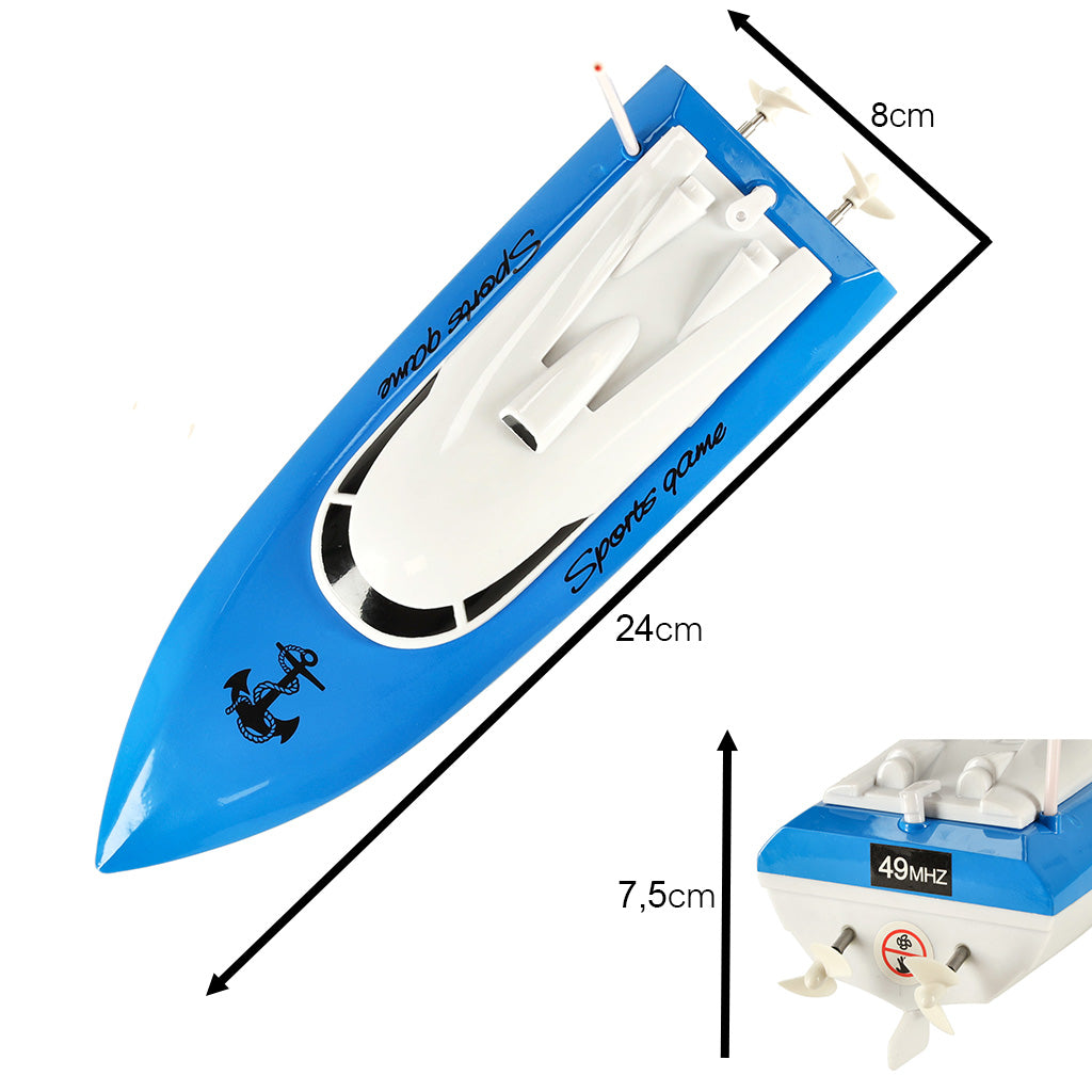 RC valtis 4CH mini CP802 mėlyna