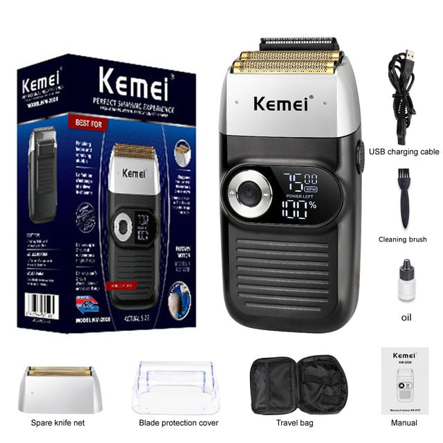 kemei-elektrinė-skutimosi-mašinėlė